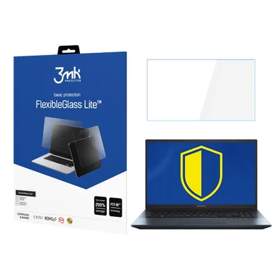 Produktbild von 3mk Display Hybridglas FlexibleGlass Lite für Asus Vivobook 15 Pro  0,16mm 6H