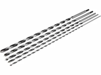 Zdjęcie produktu dla Wiertła wężowe do drewna, zestaw 5, 6-8-10-12-14x600mm