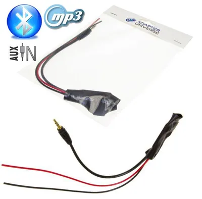 Productafbeelding van Radio met Bluetooth-streaminterface en MP3-CD-adapter, geschikt voor veel voertuigen, met AUX-aansluiting