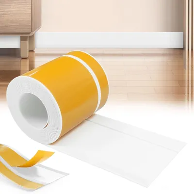 Produktbild von Selbstklebende PVC-Wandplinte 60 mm x 20 mm - Wasserfest - Schimmelresistent