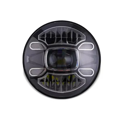 Zdjęcie produktu dla Reflektor pasujący do Harley Davidson Craftride F7 Reflektor LED 7" cali
