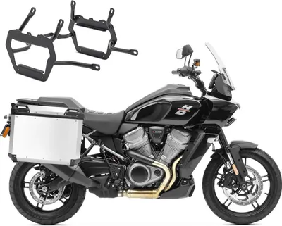 Image de Valises en aluminium + porte-bagages pour Harley Davidson Pan America 21-25 QP48 si