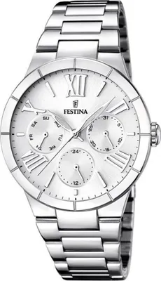 Produktbild von Festina Trend Damen Armbanduhr Mademoiselle Edelstahl F16716/1