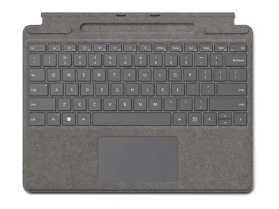 Produktbild von Microsoft Surface Pro Signature Keyboard, QWERTY, Italienisch, Touchpad, Microsoft, Surface Pro 8 Surface Pro X, Platin