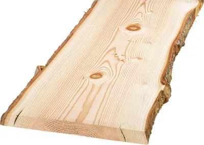 Produktbild von Holzbrett Massivholz Douglasie unbesäumt 200 x 27 cm 30 mm