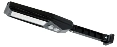 Image de Luminaire solaire à LED STRADA IP65 20W 265lm 3000K noir avec détecteur de mouvement et télécommande