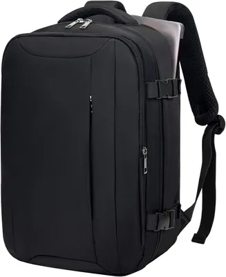 Imagen del producto de Mochila de viaje de 40x30x15 cm, equipaje de mano para Ryanair, con una capacidad de 18 litros, ideal para viajes en avión