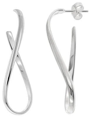 Produktbild von trendor Damen-Ohrringe 925 Silber Ohrstecker 40 mm 31159