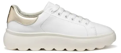 Produktbild von Geox Woman D SPHERICA EC4.1 Sneakers White/LT Gold 39_EU