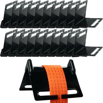 Produktbild von Kantenschutz Spanngurte 20er Set für Gurte von 2,5-10cm Breite | Kantenschoner Zurrgurt | Kantenschutzwinkel Gurt | Profi-Kantenschoner | Kantenschutz Transport