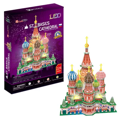 Produktbild von Basilius Kathedrale 3D Puzzle - 224 Teile