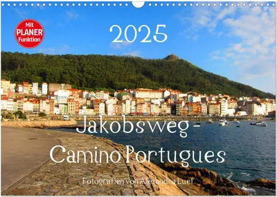 Produktbild von Jakobsweg - Camino Portugues (Wandkalender 2025 DIN A3 quer), CALVENDO Monatskalender