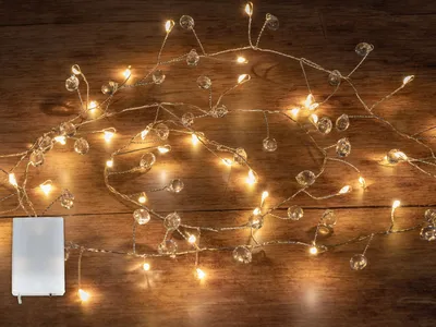 Produktbild von Lichterkette Lichtgirlande PERLEN L. 120cm mit 40 LEDs Formano WA