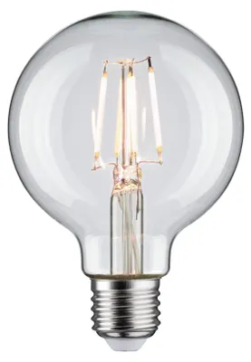 Productafbeelding van LED gloeilamp, 230V, model G80, fitting E27, 470lm, 4,8W, 4000K, helder