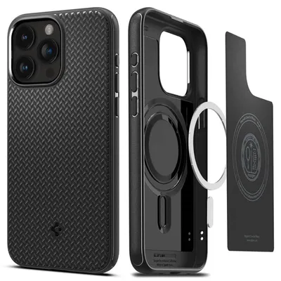 Obrázok produktu pre Spigen ACS06736, Ochranný obal, Apple, iPhone 15 Pro, 15,5 cm (6.1"), Čierna