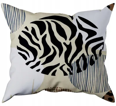 Produktbild von Nyks Kissenbezug 70x80 cm 100% Baumwolle Panthermuster