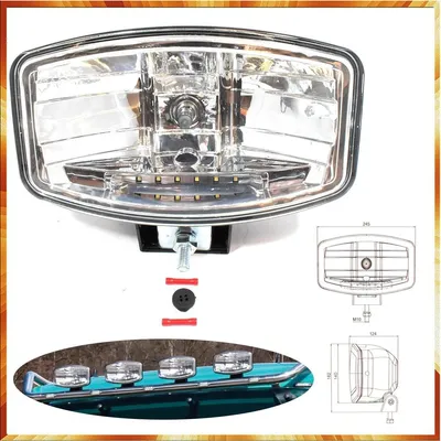 Produktbild von Halogen Rechteckig, H4 LED M 710621
