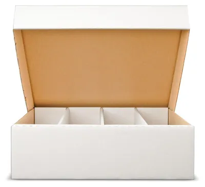 Image de collectXP - Boîte à decks géante pour 4000 cartes - Rangement pour toutes les cartes TCG & à collectionner (Magic, Pokemon, Yu-Gi-Oh  & co.) (blanc)