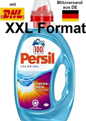 Produktbild von Persil Color Kraft-Gel 6L – 130 Wäschen | Farbschutz & Tiefenreine Sauberkeit
