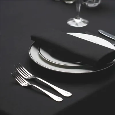 Produktbild von Tischdecke, Schwarz, 132x132cm, Treb SP
