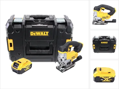 Produktbild von DeWalt DCS 331 NT Akku Stichsäge 18 V + 1x Akku 5,0 Ah + TSTAK - ohne Ladegerät