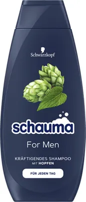 Produktbild von Schauma Shampoo For Men Kräftigendes Shampoo mit Hopfen 400ml