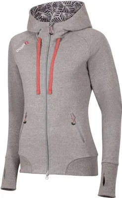 Immagine prodotto di Felpa con cappuccio Zipper Donna, Cardigan con cappuccio, Donna - Ocun, colore:Grey Paloma/SilverScone, taglia:L