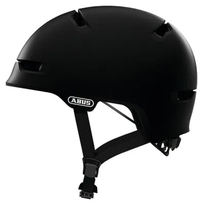 Immagine prodotto di Casco da città ABUS Scraper 3.0 ACE - Casco da bici robusto per il traffico cittadino - per uomo e donna - nero opaco, taglia M (54-58 cm)