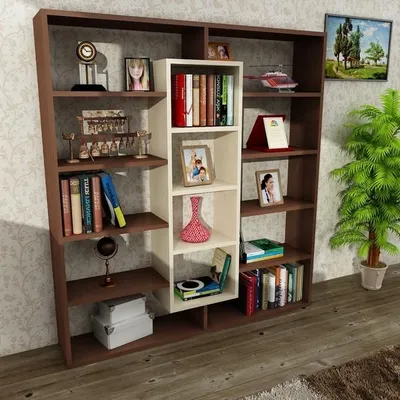 Produktbild von Bücherregal Wenghe-Ahornbraun Ample ""