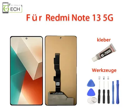 Produktbild von Für Xiaomi Redmi Note 13 5G POCO F5 5G MZB0FPBEU LCD Display Bildschirm