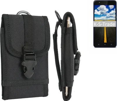 Produktbild von K-S-Trade Handyhülle kompatibel mit Gigaset GS270 Plus Gürteltasche Holster Handytasche Gürtel Tasche Schutzhülle Robuste Handy Schutz Hülle