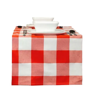 Produktbild von Unique Living - Tischläufer Kristi Red 45x150