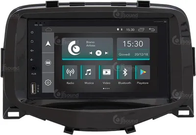 Produktbild von Autoradio für Toyota Aygo – Infotainmentsystem mit 6,2-Zoll-Touchscreen und Navigation