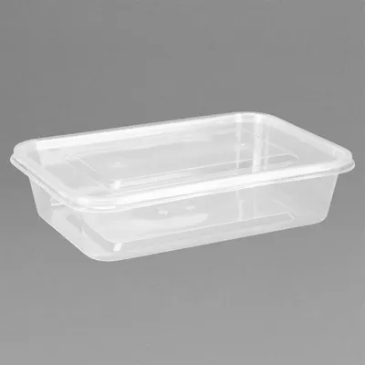 Image de Contenants micro-ondes en plastique recyclable Fiesta 50 cl (250 pièces)