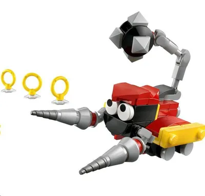 Obrázok produktu pre LEGO Sonic the Hedgehog Badnik: Skorp, Stavebnica, 6 rok / roky, Plast, 80 kusov, 38 g