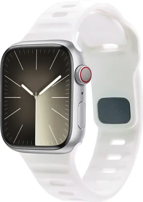 Produktbild von imoshion Active Sport Silikonarmband für das Watch Series 1 t/m 9 / SE (38/40/41 mm) | Series 10 / 11 (42 mm) - Weiß