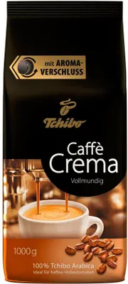 Produktbild von Tchibo Caffè Crema Vollmundig ganze Bohne, 1 kg