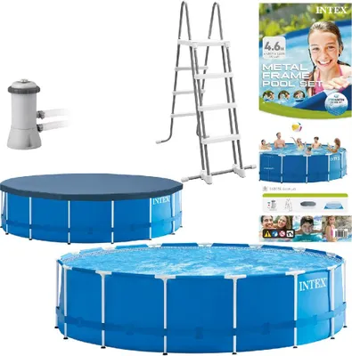 Produktbild von INTEX Bazén Metal Frame sada 457x122 cm