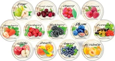 Image de Lot de 10 bouchons de bocaux à fruits Fi66