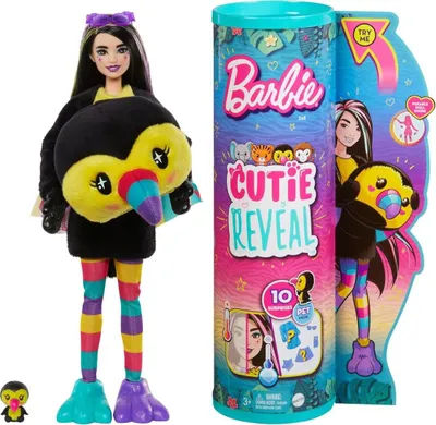 Obrázek produktu pro Barbie Cutie Reveal HKR00, Módní panenka, Ženy, 3 rok/roky, Chlapec/děvče, 303 mm, 350 kg
