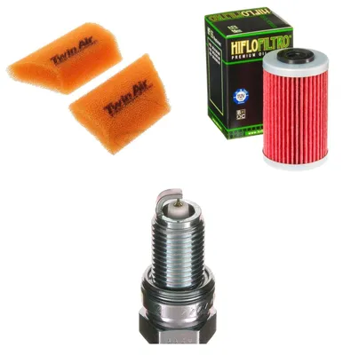 Image de Kit d'entretien pour Husqvarna Vitpilen 701 2018-2022 : filtre à air, filtre à huile, bougie d'allumage de pamoto - Neuf