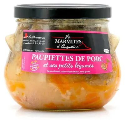 Produktbild von Schweinefleisch-Paupiettes und ihr kleines Gemüse - 750-g-Glas