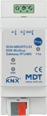 Immagine prodotto di MDT KNX Modbus Gateway RTU485, 2TE, REG, 1 pz.