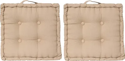 Produktbild von Eazy Living Sitzkissen 40 x 40 cm Tiago Leinen - 2 Stück