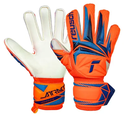 Produktbild von Reusch Torwarthandschuhe Attrakt Advance Junior für extra Bewegungsfreiheit 2290 shocking orange/blue 5