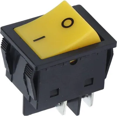 Image de Interrupteurs électriques 30 A, 125/250 V CA, ABS, métalliques
