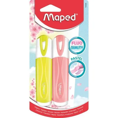 Obrázek produktu pro MAPED 2 blistrové pastelové zvýrazňovače
