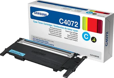 Image de Samsung CLT-C4072S - Tonerpatrone - 1 x Cyan - 1000 Seiten (CLT-C4072S/ELS)