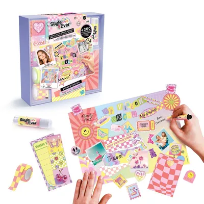 Vision-Board-Deko-Set, über 150 Teile, ab 6 Jahren