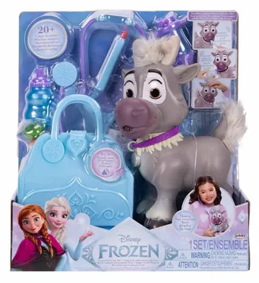 Immagine prodotto di Disney La Regina dei Ghiacci Set interattivo per la cura di Sven